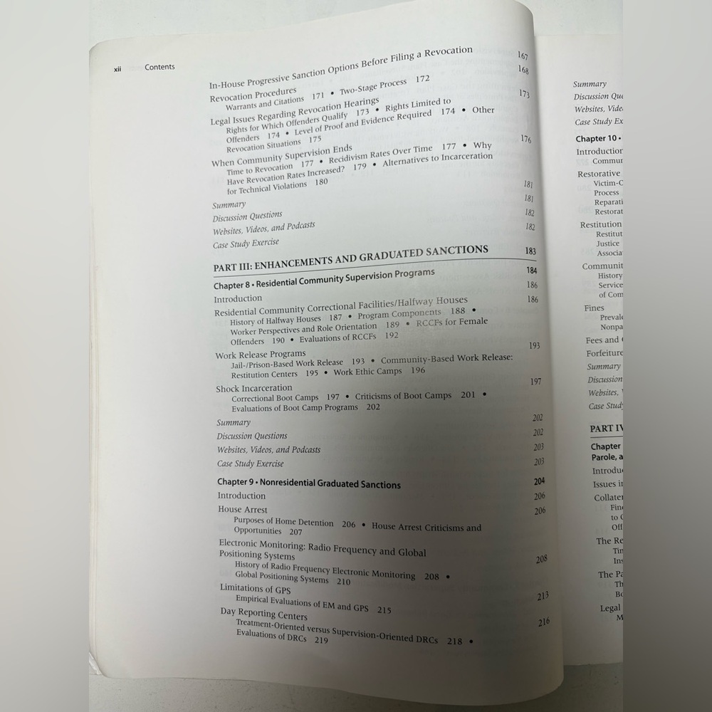 Community-Based Corrections Tenth Edition Book - Picture 8 of 13